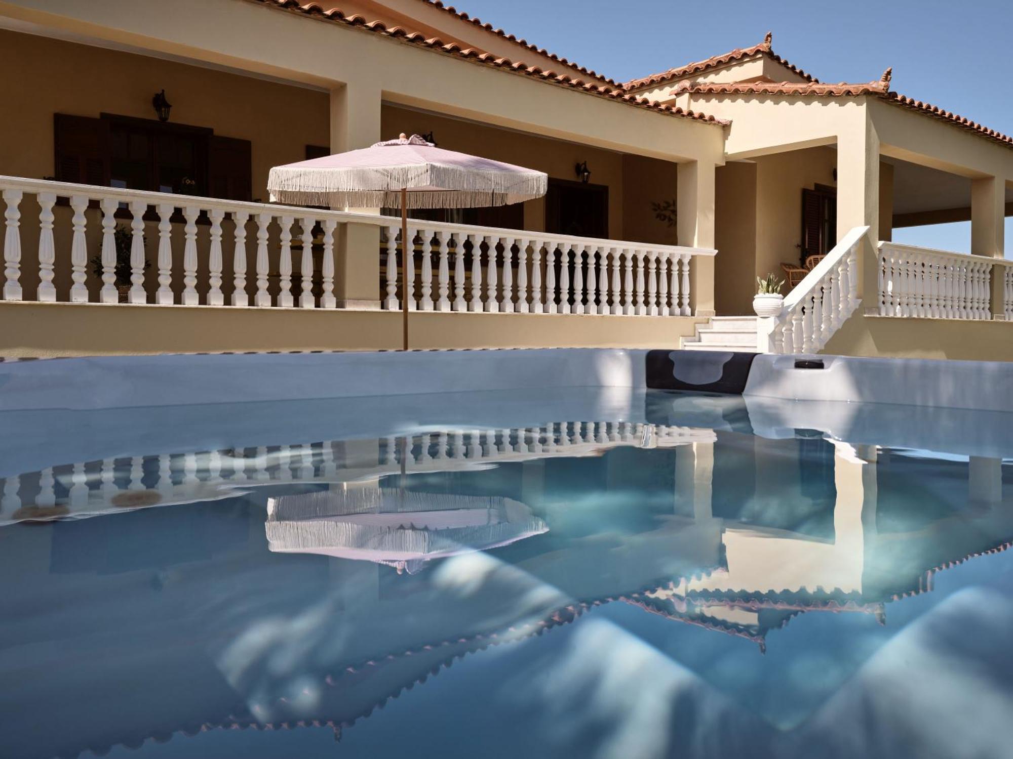 Sea Elegance Villa - On The Beach, By Zantewize Psarou  المظهر الخارجي الصورة